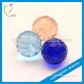 Faceted 6mm round ball cubic zirconia jewelry bead